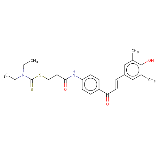 Chemical structure of BindingDB Monomer ID 50626050