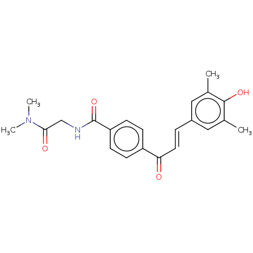 Chemical structure of BindingDB Monomer ID 50626060
