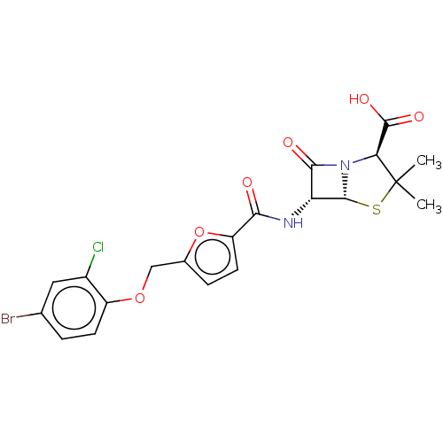 Chemical structure of BindingDB Monomer ID 50626183