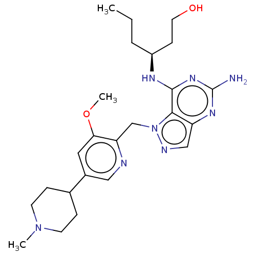 Chemical structure of BindingDB Monomer ID 50626227