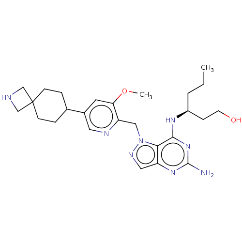 Chemical structure of BindingDB Monomer ID 50626237