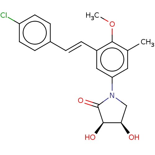 Chemical structure of BindingDB Monomer ID 50626279