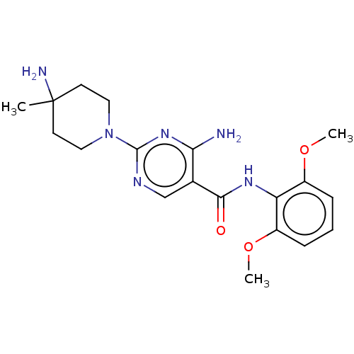 Chemical structure of BindingDB Monomer ID 50626888