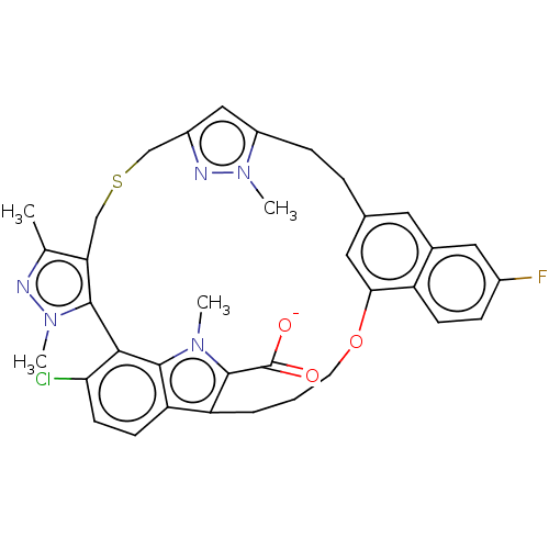 Chemical structure of BindingDB Monomer ID 50627195