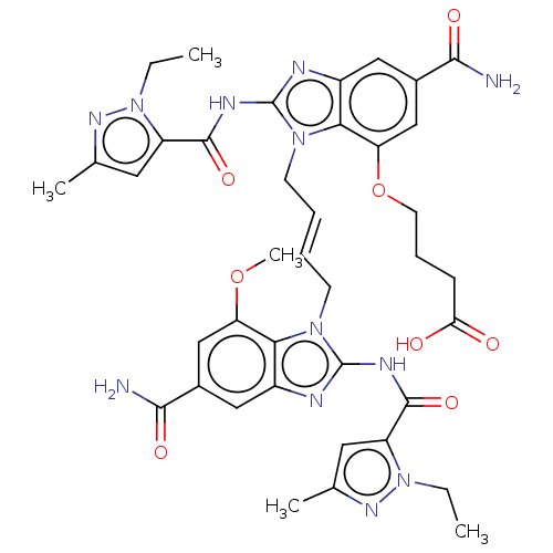 Chemical structure of BindingDB Monomer ID 50627337