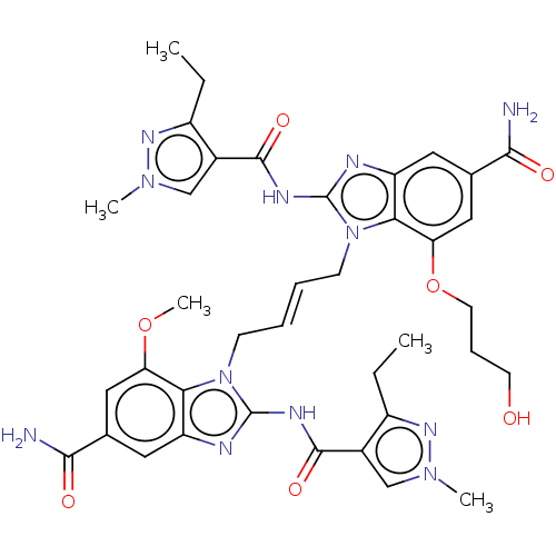 Chemical structure of BindingDB Monomer ID 50627341