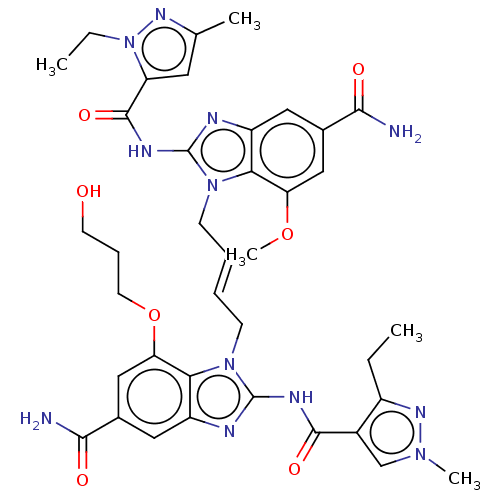 Chemical structure of BindingDB Monomer ID 50627342