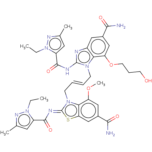 Chemical structure of BindingDB Monomer ID 50627350