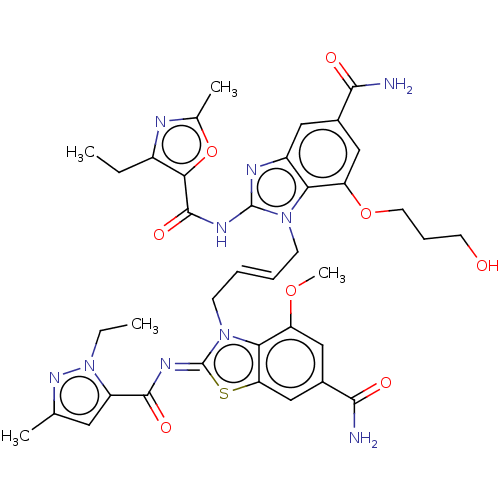 Chemical structure of BindingDB Monomer ID 50627352