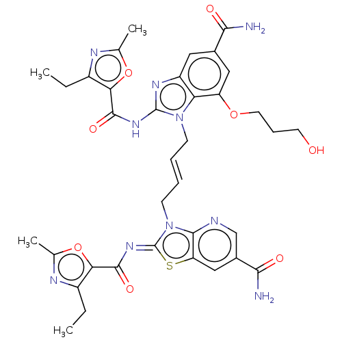 Chemical structure of BindingDB Monomer ID 50627359