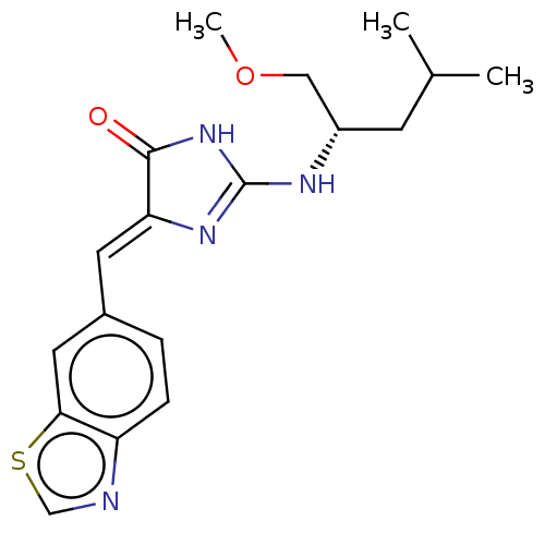 Chemical structure of BindingDB Monomer ID 50627465