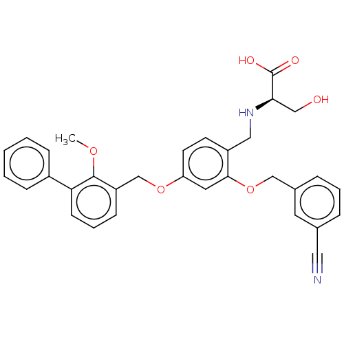 Chemical structure of BindingDB Monomer ID 50627634