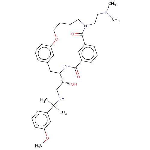Chemical structure of BindingDB Monomer ID 50627695