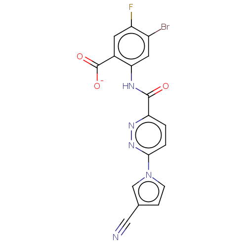 Chemical structure of BindingDB Monomer ID 50628011