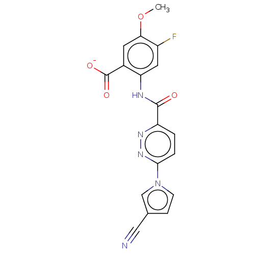 Chemical structure of BindingDB Monomer ID 50628022