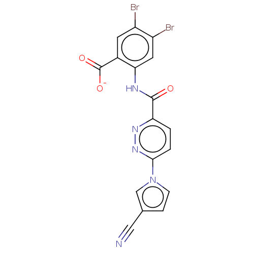 Chemical structure of BindingDB Monomer ID 50628027