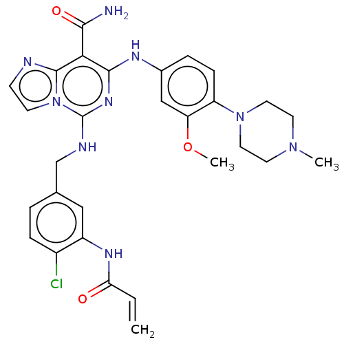 Chemical structure of BindingDB Monomer ID 50628376