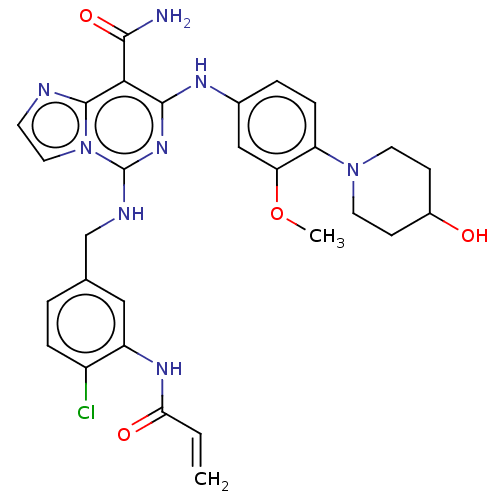 Chemical structure of BindingDB Monomer ID 50628379
