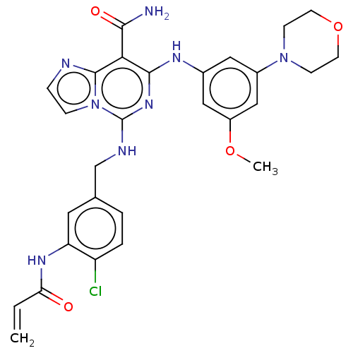 Chemical structure of BindingDB Monomer ID 50628386