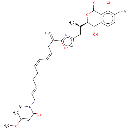Chemical structure of BindingDB Monomer ID 50628571