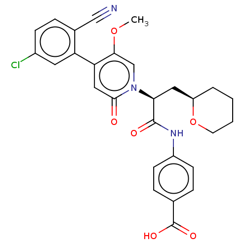 Chemical structure of BindingDB Monomer ID 50628682