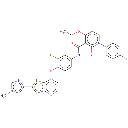 Chemical structure of BindingDB Monomer ID 50629139