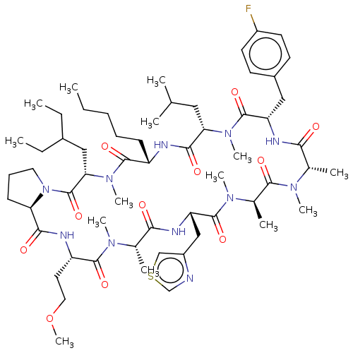Chemical structure of BindingDB Monomer ID 50629224