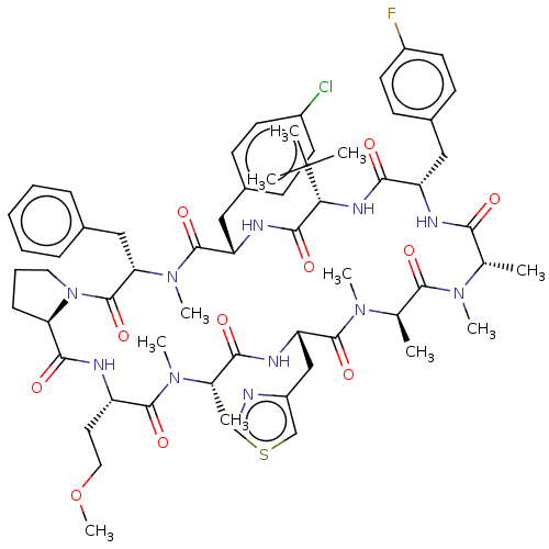 Chemical structure of BindingDB Monomer ID 50629225