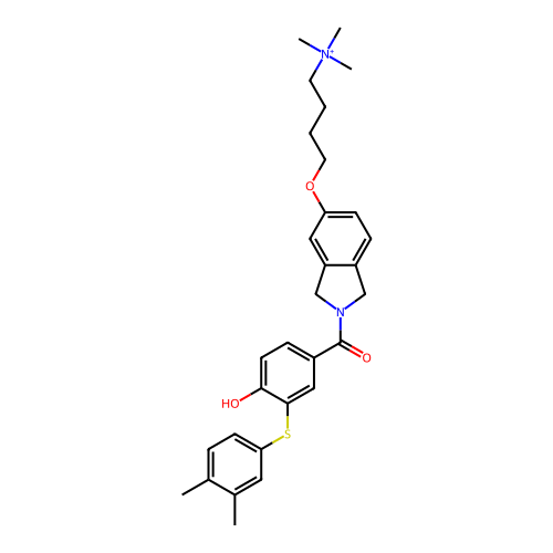 Chemical structure of BindingDB Monomer ID 50629231