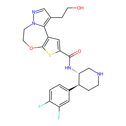 Chemical structure of BindingDB Monomer ID 50629282