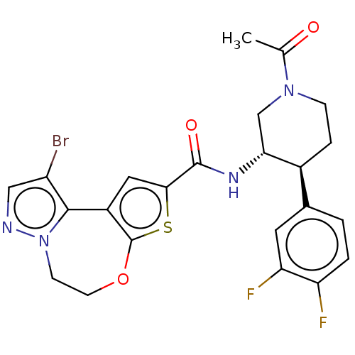 Chemical structure of BindingDB Monomer ID 50629284