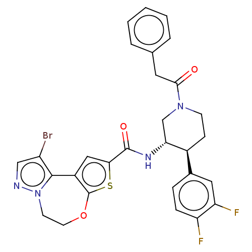 Chemical structure of BindingDB Monomer ID 50629288