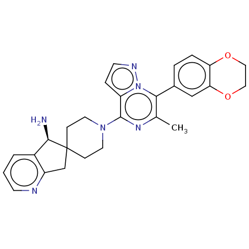 Chemical structure of BindingDB Monomer ID 50629513