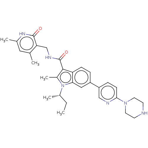 Chemical structure of BindingDB Monomer ID 50629525