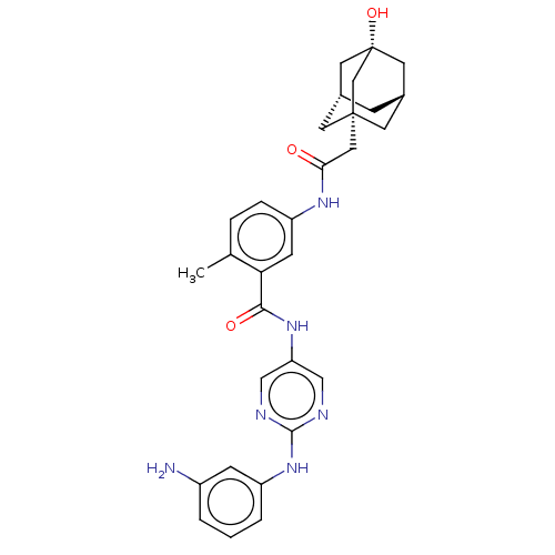 Chemical structure of BindingDB Monomer ID 50629549