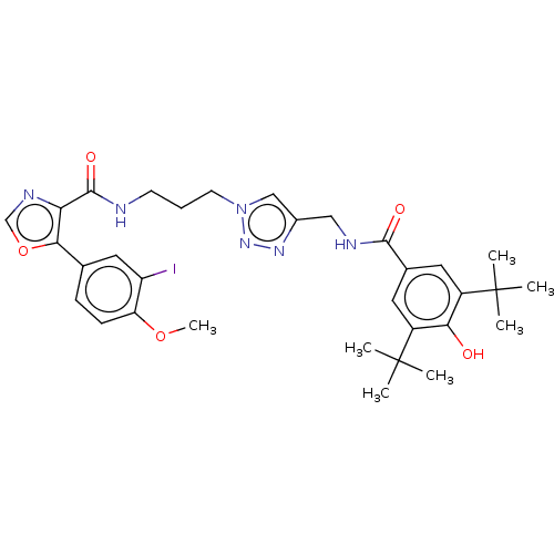 Chemical structure of BindingDB Monomer ID 50629684