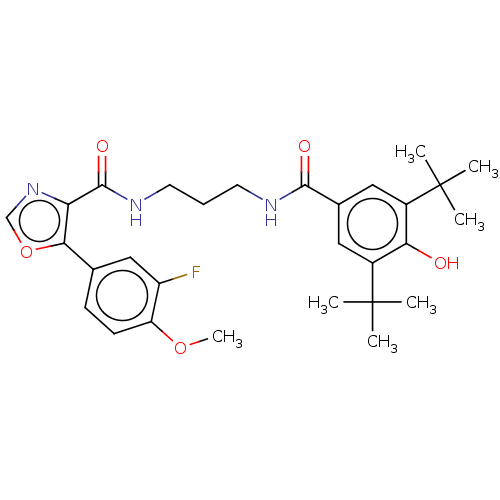 Chemical structure of BindingDB Monomer ID 50629687