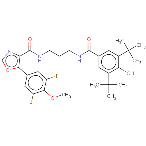 Chemical structure of BindingDB Monomer ID 50629688
