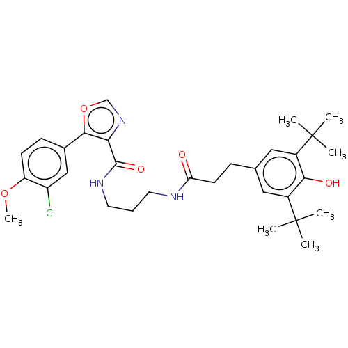 Chemical structure of BindingDB Monomer ID 50629694