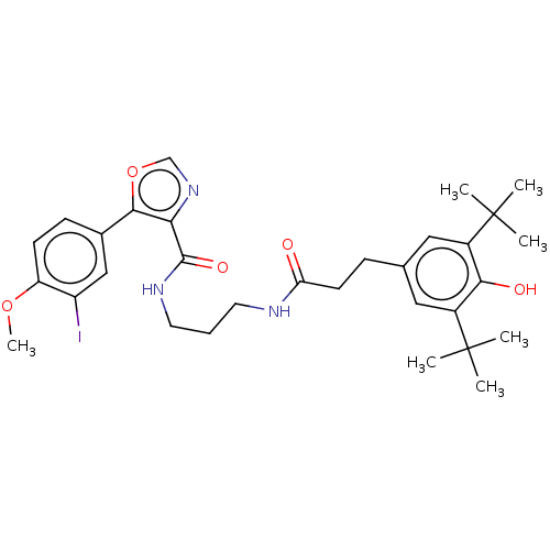 Chemical structure of BindingDB Monomer ID 50629695