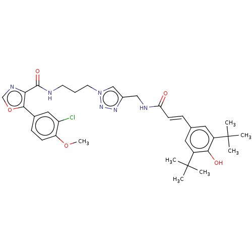 Chemical structure of BindingDB Monomer ID 50629701