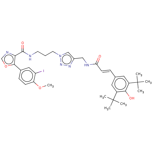 Chemical structure of BindingDB Monomer ID 50629702