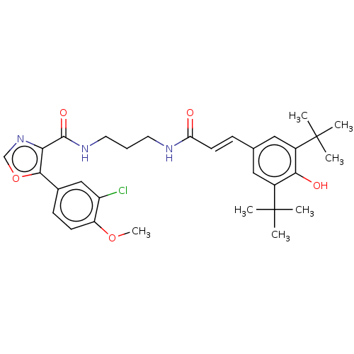 Chemical structure of BindingDB Monomer ID 50629703