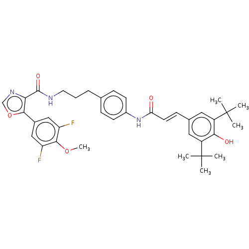 Chemical structure of BindingDB Monomer ID 50629707