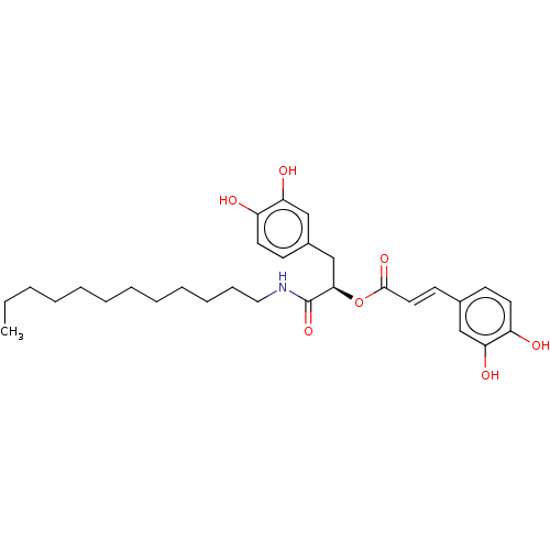 Chemical structure of BindingDB Monomer ID 50629898