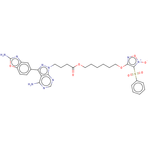 Chemical structure of BindingDB Monomer ID 50629927