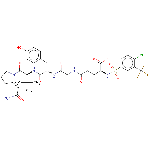 Chemical structure of BindingDB Monomer ID 50630420