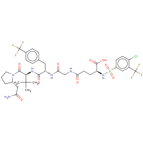 Chemical structure of BindingDB Monomer ID 50630421