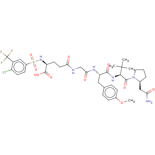 Chemical structure of BindingDB Monomer ID 50630422