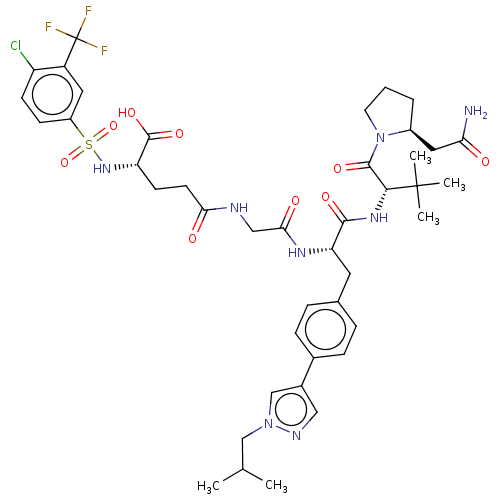 Chemical structure of BindingDB Monomer ID 50630423